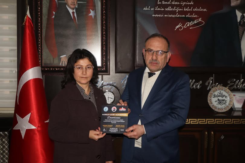 Ayvacık Belediyesi'ne Samsunlu STK'lardan Anlamlı Destek