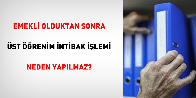 Emekli Sonrası İntibak: Yasal Boşluk ve Aylık Kaybı