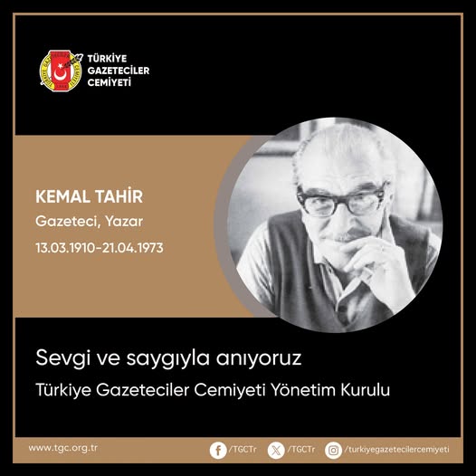 Kemal Tahir Sevgi ve Saygıyla Anıldı