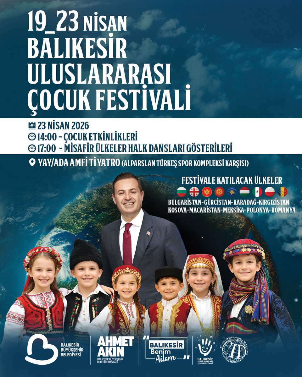 Balıkesir'de Uluslararası Çocuk Festivali: Son Gün Coşkusu