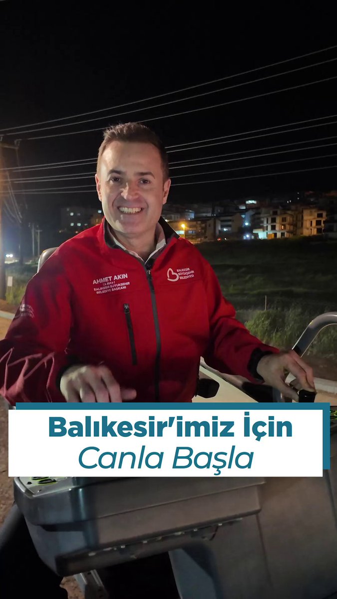 Balıkesir'de Şüheda Parkı ve Çevre Yolları Gece Gündüz Yenileniyor