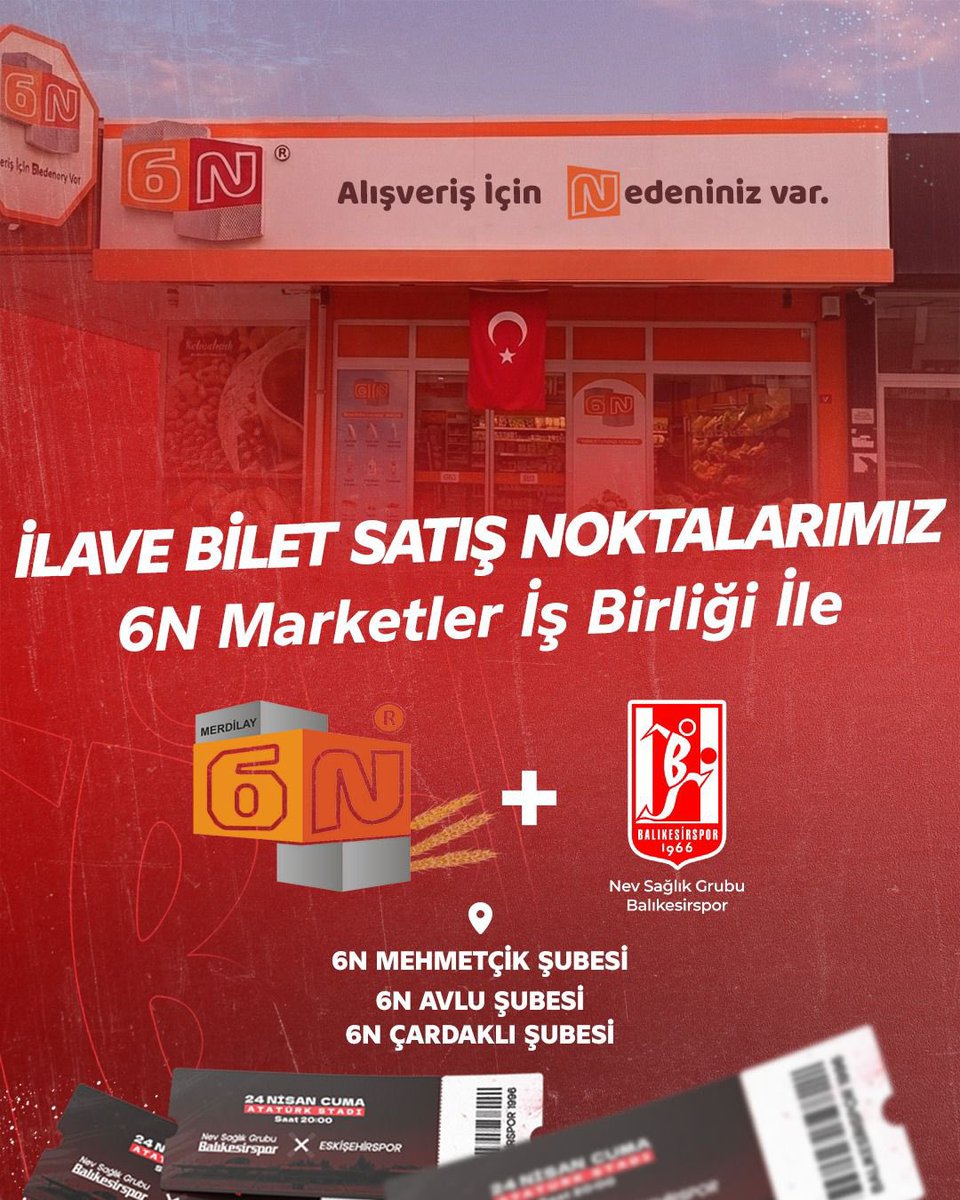 Balıkesirspor - Eskişehirspor Maçı Biletleri Satışta! İşte Satış Noktaları