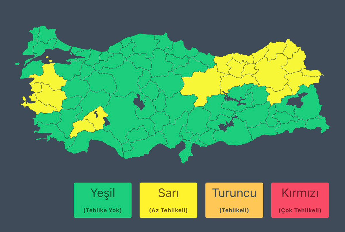 Meteoroloji'den 23 Nisan Fırtına ve Sağanak Uyarısı: 15 İl Risk Altında