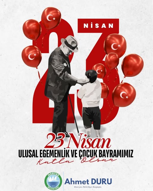 Manyas'ta 23 Nisan Coşkusu: Atatürk'ün Çocuklara Armağanı Kutlandı