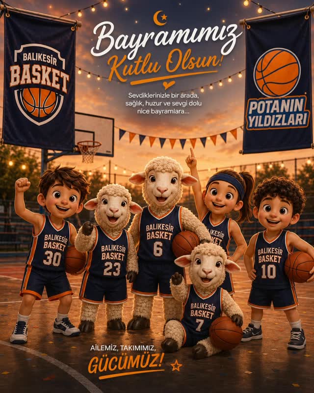 Balıkesir Basket Bayram Mesajıyla Taraftarlarına Ulaştı
