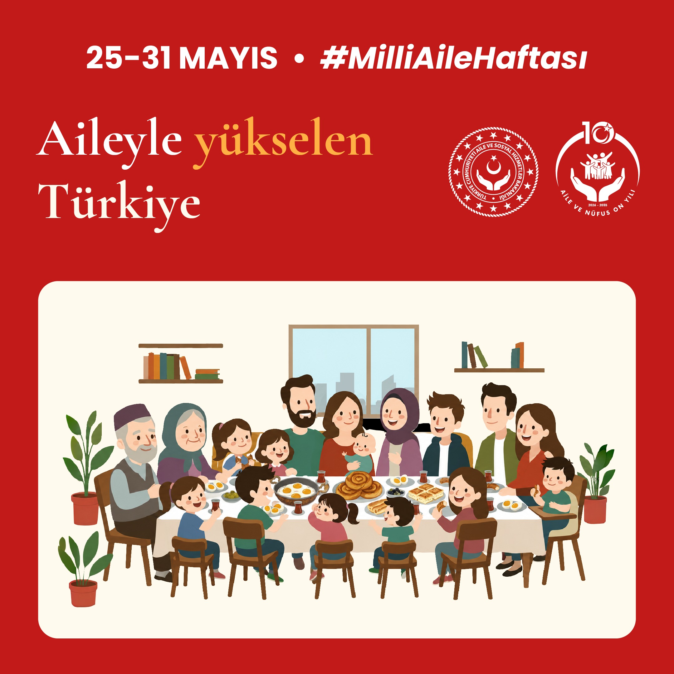 Balıkesir'de Milli Aile Haftası Kutlandı