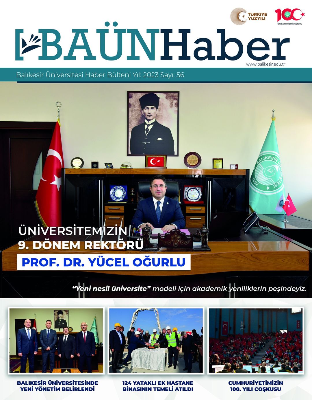 Balıkesir Üniversitesi, Kurumsal Gelişmeleri ve Haberleri BAÜN Haber Dergisinde Paylaşıyor