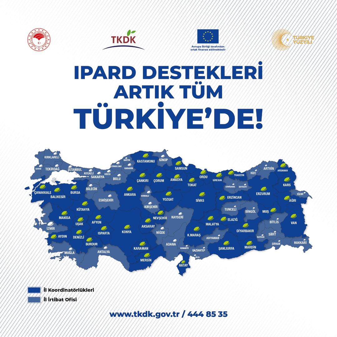 IPARD III Programı, Türkiye genelinde tarım ve kırsal kalkınmayı destekleyen yeni fırsatlar sunuyor.
