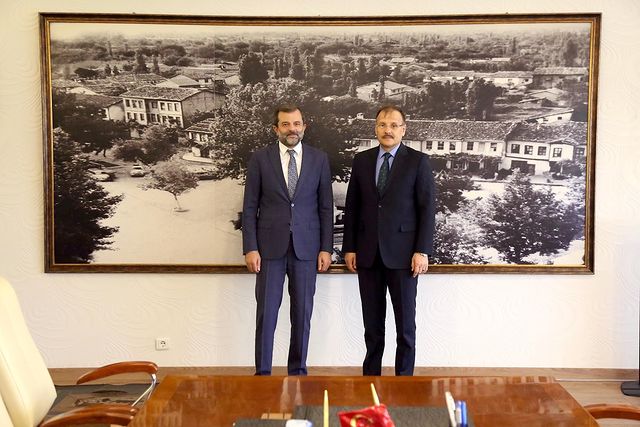 Gürsu Belediyesi, eski Başbakan Yardımcısı Hakan Çavuşoğlu'nu ağırladı