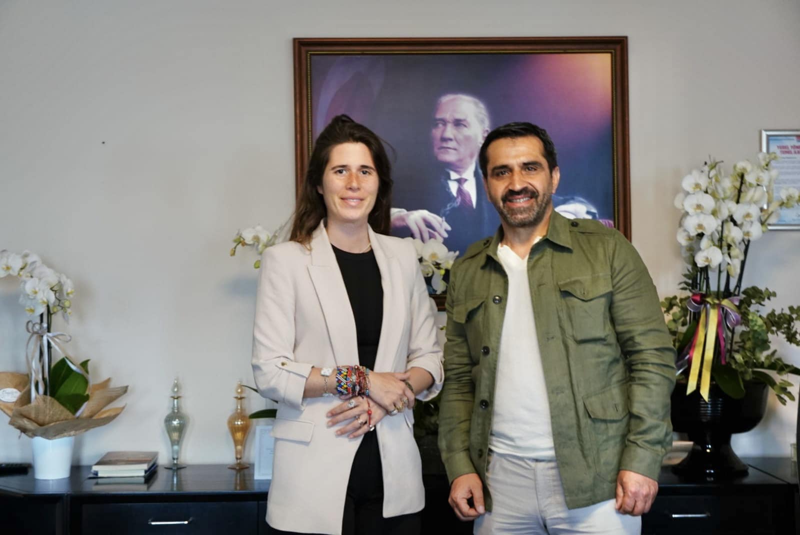 Ovacık Belediye Başkanı Mustafa Sarıgül, başka bir başkanı ziyaret ederek yerel yönetim ilişkilerini güçlendirdi.