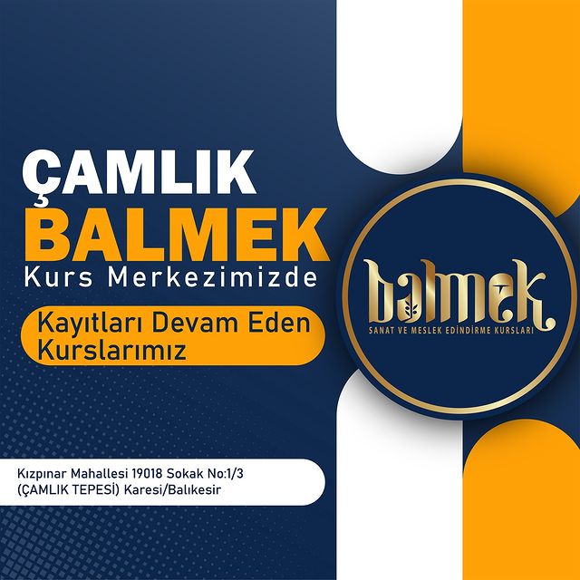 Balıkesir Büyükşehir Belediyesi, BALMEK'te Yeni Dönem Kurs Kayıtlarını Açtı