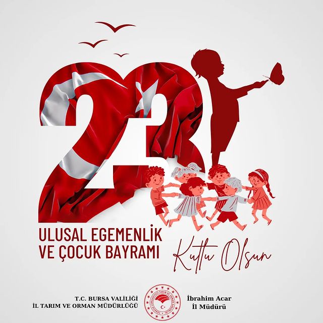 Bursa'da Coşkulu Kutlanan 23 Nisan Ulusal Egemenlik ve Çocuk Bayramı
