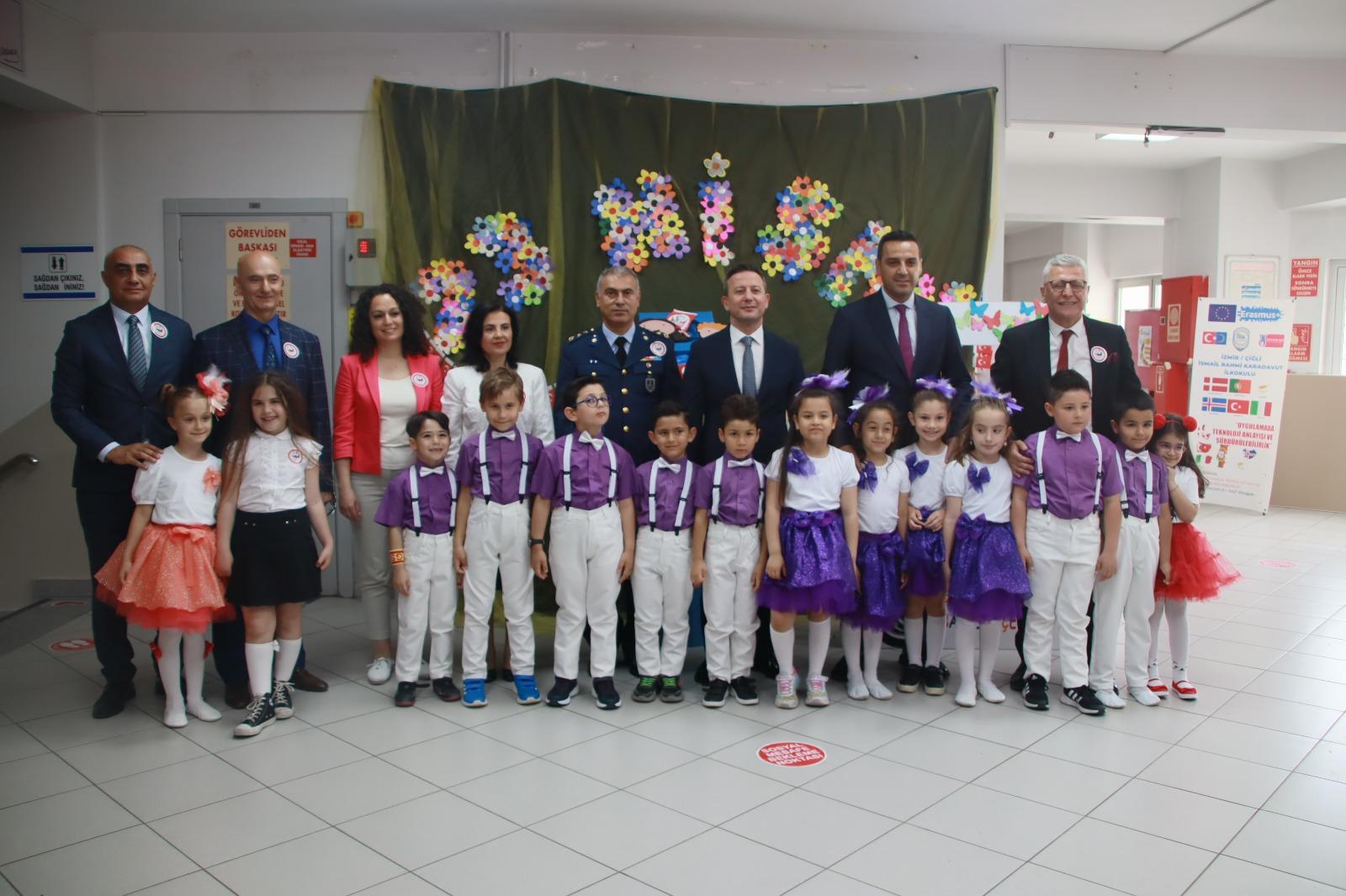 Çiğli'de 23 Nisan Ulusal Egemenlik ve Çocuk Bayramı Kutlama Programı Düzenlendi