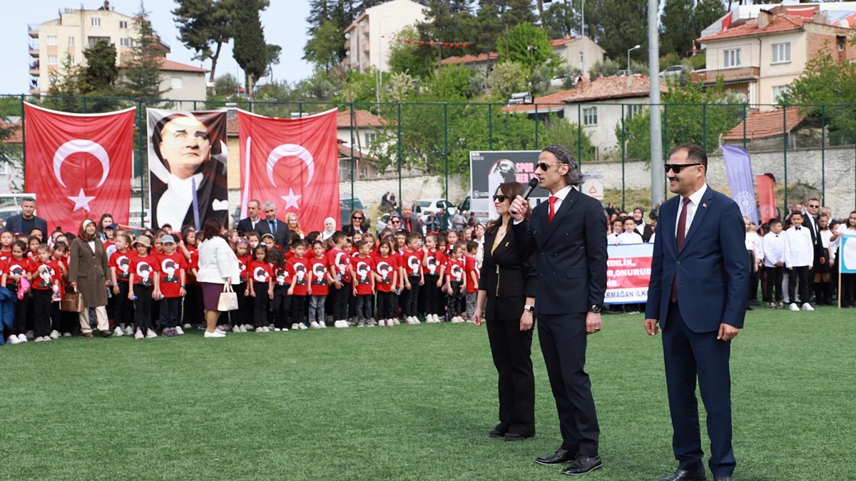 Demirci'de 23 Nisan Ulusal Egemenlik ve Çocuk Bayramı coşkusu yaşandı