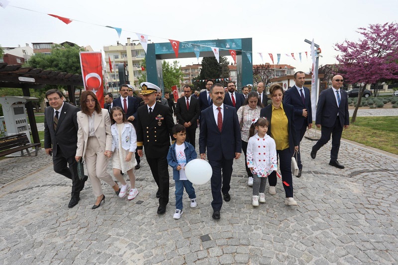 23 Nisan Ulusal Egemenlik ve Çocuk Bayramı, Anadolu Hamidiye Tabyaları'nda Coşkuyla Kutlandı