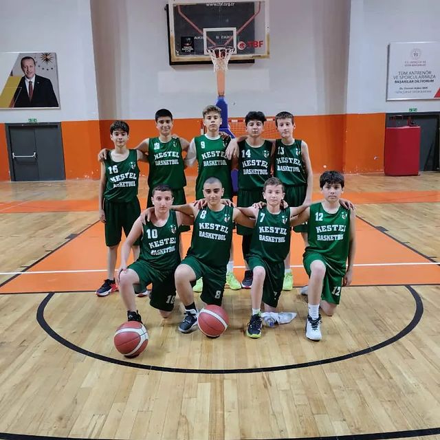 Kestel Belediye Spor U-14 Basketbol Takımı Büyük Bir Başarıya İmza Attı