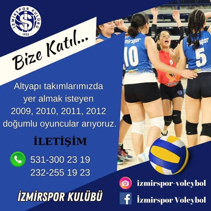 İzmirspor’dan Genç Yeteneklere Davet: Voleybol Altyapı Seçmeleri Başlıyor!