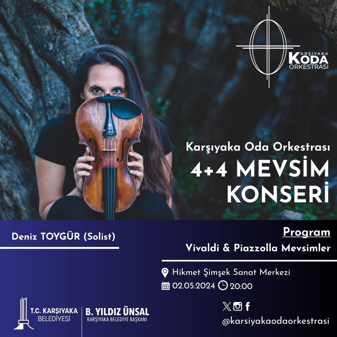 İzmir'de Müzikseverlere Unutulmaz Bir Akşam: 4+4 Mevsim Konseri
