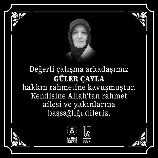 Bursa'da Kamu Kurumu Çalışanı Hayatını Kaybetti