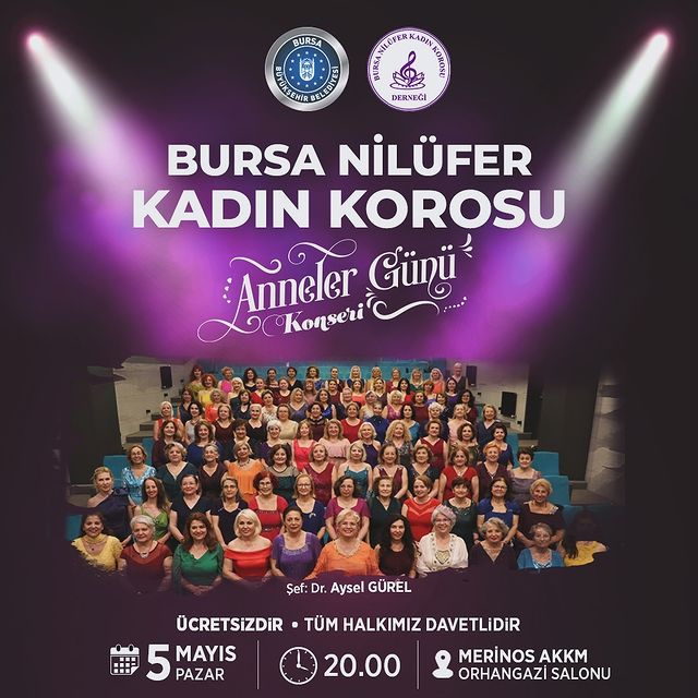 Bursa'da Özel Konser ile Anneler Günü Kutlaması!