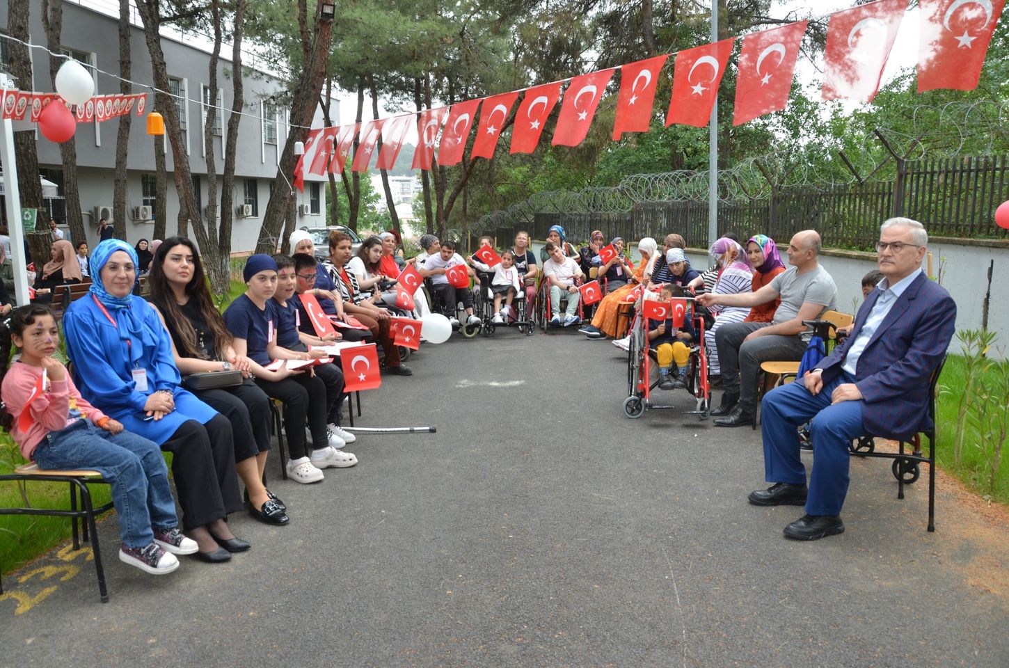 23 Nisan Ulusal Egemenlik ve Çocuk Bayramı kutlamaları hastanede gerçekleştirildi