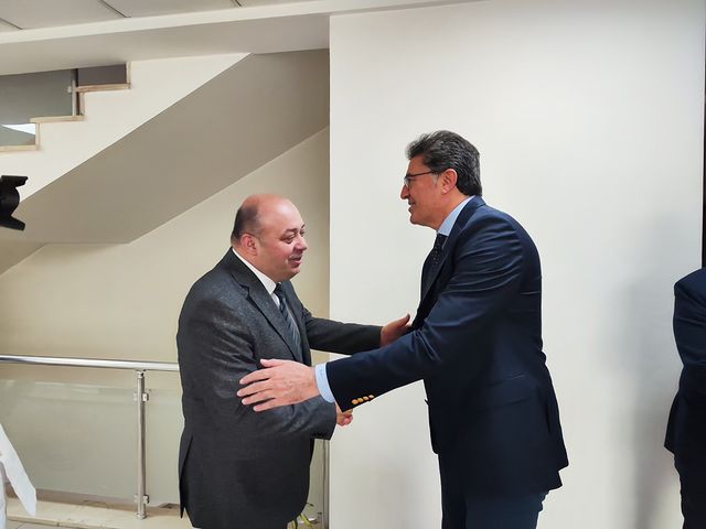 CHP Balıkesir Milletvekili Ensar Aytekin Gönen Belediye Başkanı İbrahim Palaz'ı Ziyaret Etti