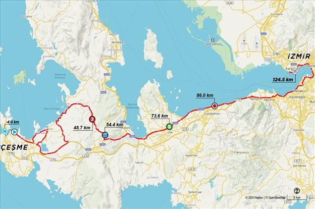 İzmir Kasabası'nda Bisiklet Turuna Özel Trafik Düzenlemeleri