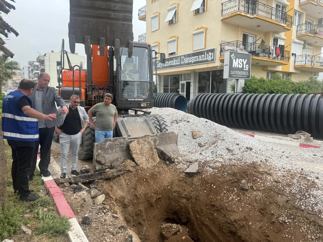 İzmir Menderes'te Altyapı Gelişimi: Yeni Yağmur Suyu Kanalı Projesi