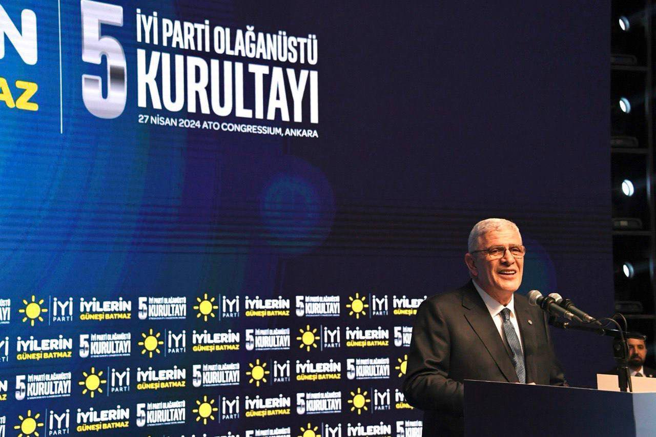 İYİ Parti 5. Olağanüstü Kurultayında Yeni Dönem: Müsavat Dervişoğlu Genel Başkan Seçildi