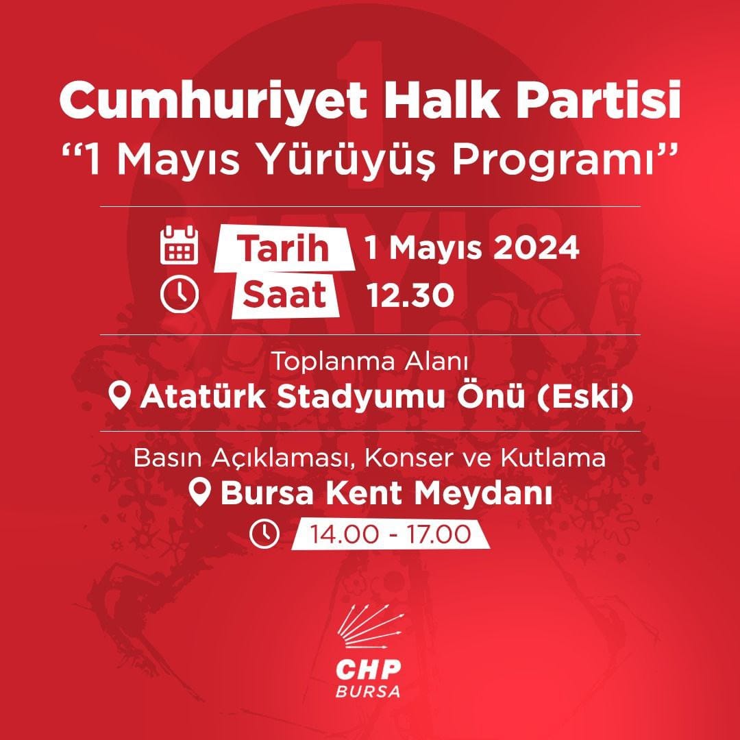 Bursa'da Yerel Topluluk, 1 Mayıs'ta Sosyal Sorunlara Dikkat Çekmek İçin Bir Araya Geliyor