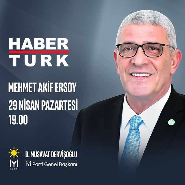 Müsavat Dervişoğlu, Habertürk TV'de Canlı Yayında Olacak