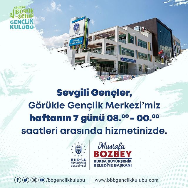 Bursa Büyükşehir Belediyesi'nden Gençlere YKS Desteği