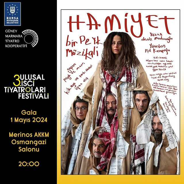 Bursa’da İşçi Tiyatroları Festivali Galası Düzenleniyor