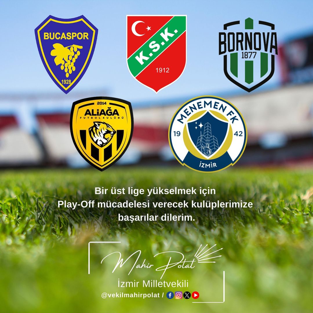 İzmir'in Yerel Futbol Takımları Play-Off Mücadelesine Hazır