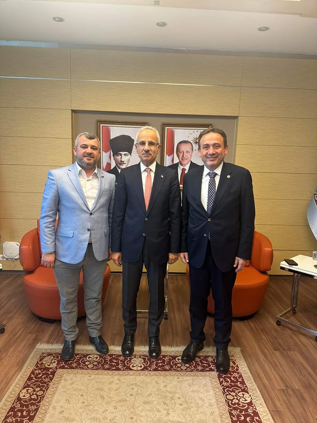 Belediye Başkanı Karakaş ve Bakan Uraloğlu Altyapı Sorunları İçin Bir Araya Geldi