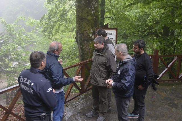 Bölge Müdürü Ali Bozkurt ve Ekibi Doğal Parkta Değerlendirme Yaptı