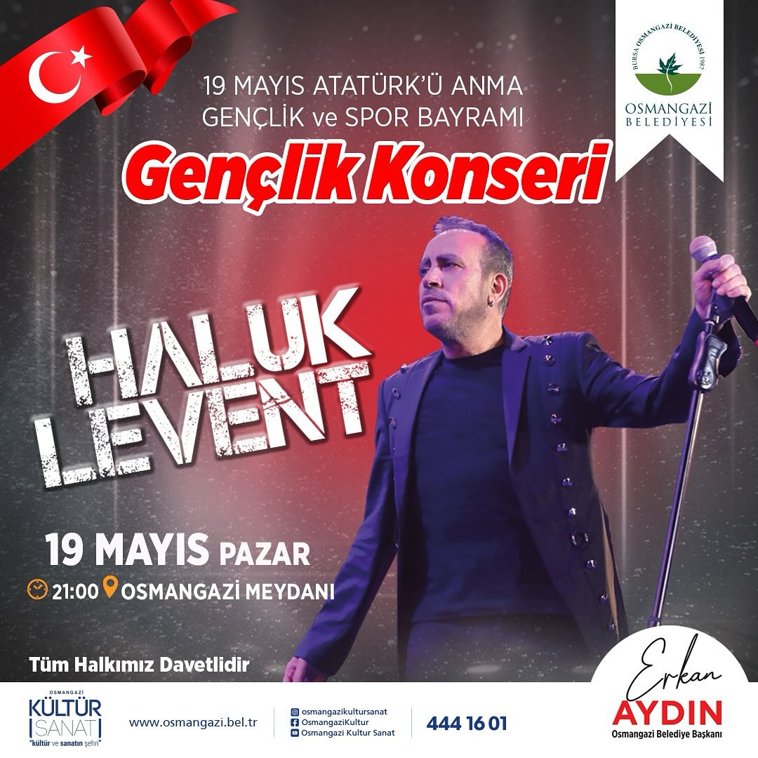 Bursa'da 19 Mayıs Coşkusu: Üç Gün Sürecek Özel Etkinlikler