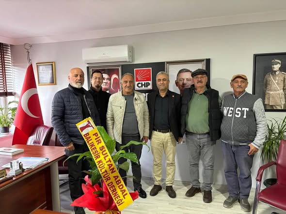 CHP Karesi İlçe Başkanlığı'ndan Pir Sultan Abdal Derneği'ne Ziyaret