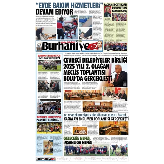 Burhaniye Belediyesi 243. Sayı Gazetesi Okuyucuyla Buluştu
