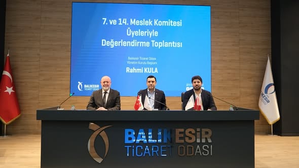 Balıkesir Ticaret Odası, Sektör Temsilcileri ile Bir Araya Geldi