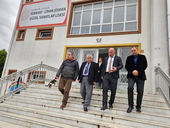 Balıkesir'de Güzel Sanatlar Lisesi'ne Ziyaret