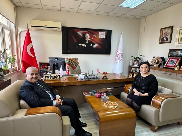 Balıkesir İl Milli Eğitim Müdürü, İl Kültür ve Turizm Müdürü'nü Ziyaret Etti