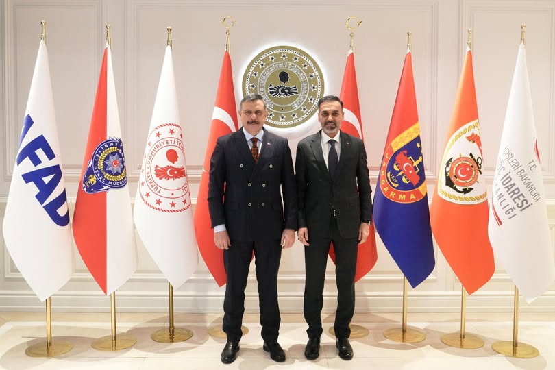 Takasbank Genel Müdürü'nden İçişleri Bakanı Çiftçi'ye Hayırlı Olsun Ziyareti