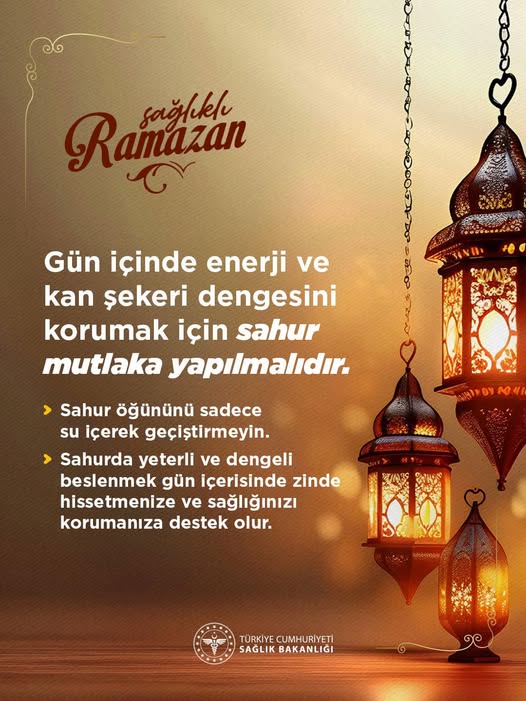 Ramazan Ayında Sahurun Önemi ve Sağlıklı Beslenme Önerileri