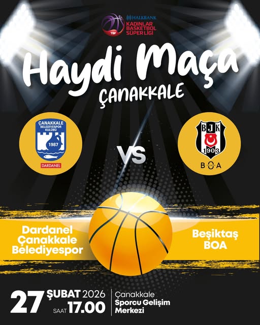 Çanakkale Belediyespor Ev Sahipliğinde Ücretsiz Basketbol Maçı Heyecanı