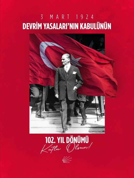 CHP Balıkesir'den Atatürk ve Devrim Yasaları'nın 102. Yılında Anma Mesajı