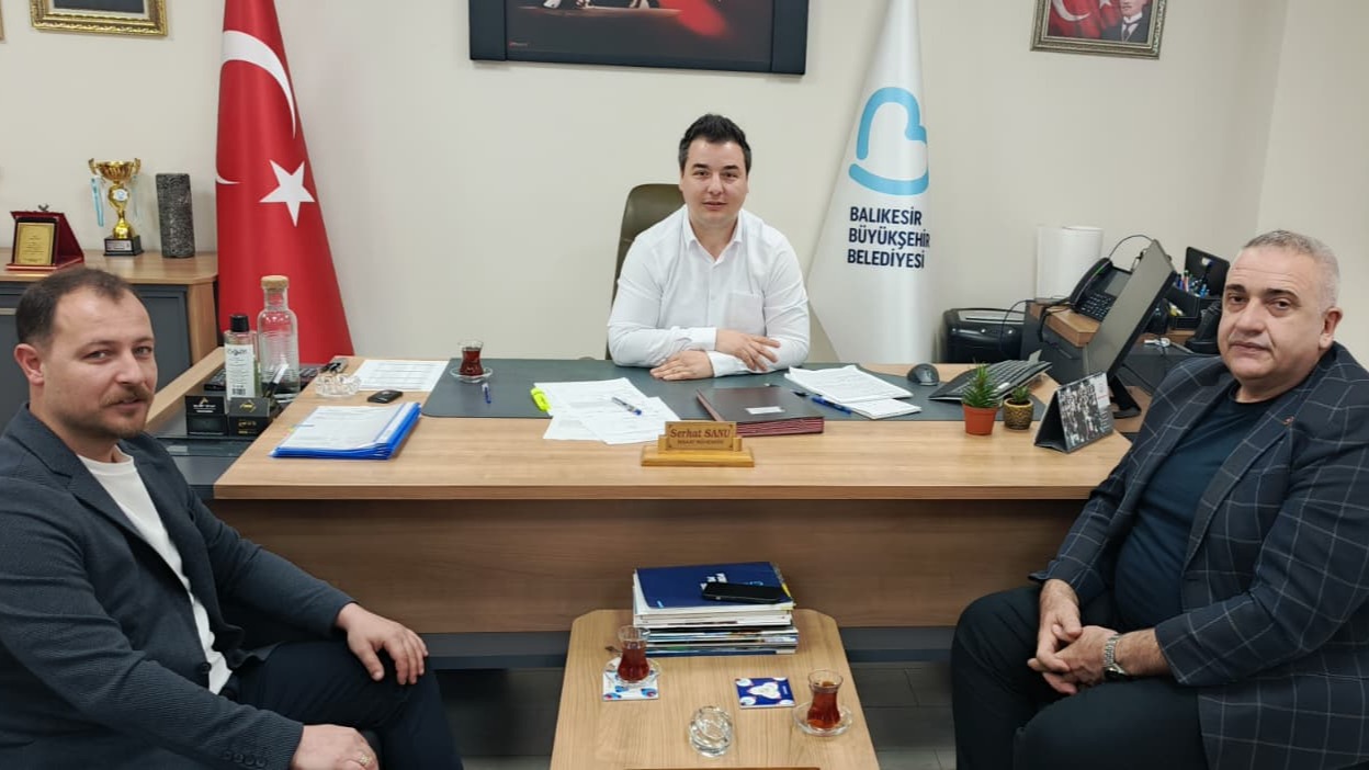 Balıkesir Belediye İş Sendikası, Yeni Daire Başkanı'nı Ziyaret Etti