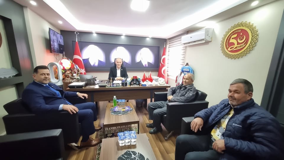 MHP Balıkesir İl Başkanlığına İvrindi Kocaba Mahallesi'nden Ziyaret