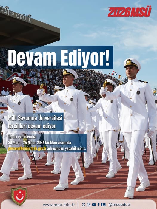 Milli Savunma Üniversitesi Tercihleri İçin Son Tarih 24 Nisan