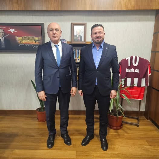 İsmail OK Balıkesir'de İl Başkanı Aydemir'i Meclis'te Ağırladı